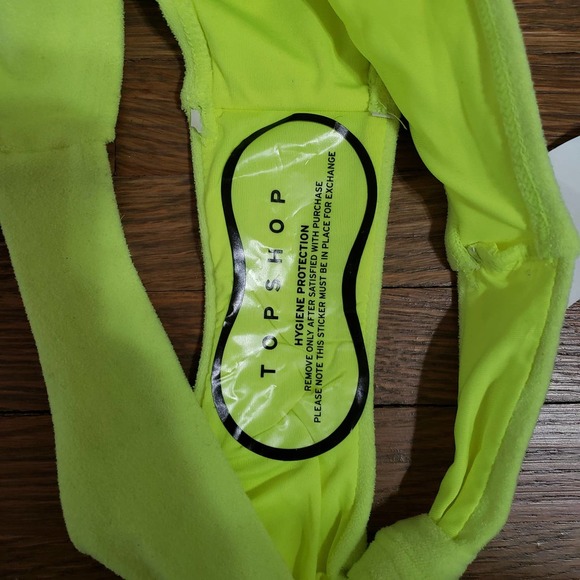 TopShop Velour Knot Bikini Bottom size 4 - Picture 6 of 6